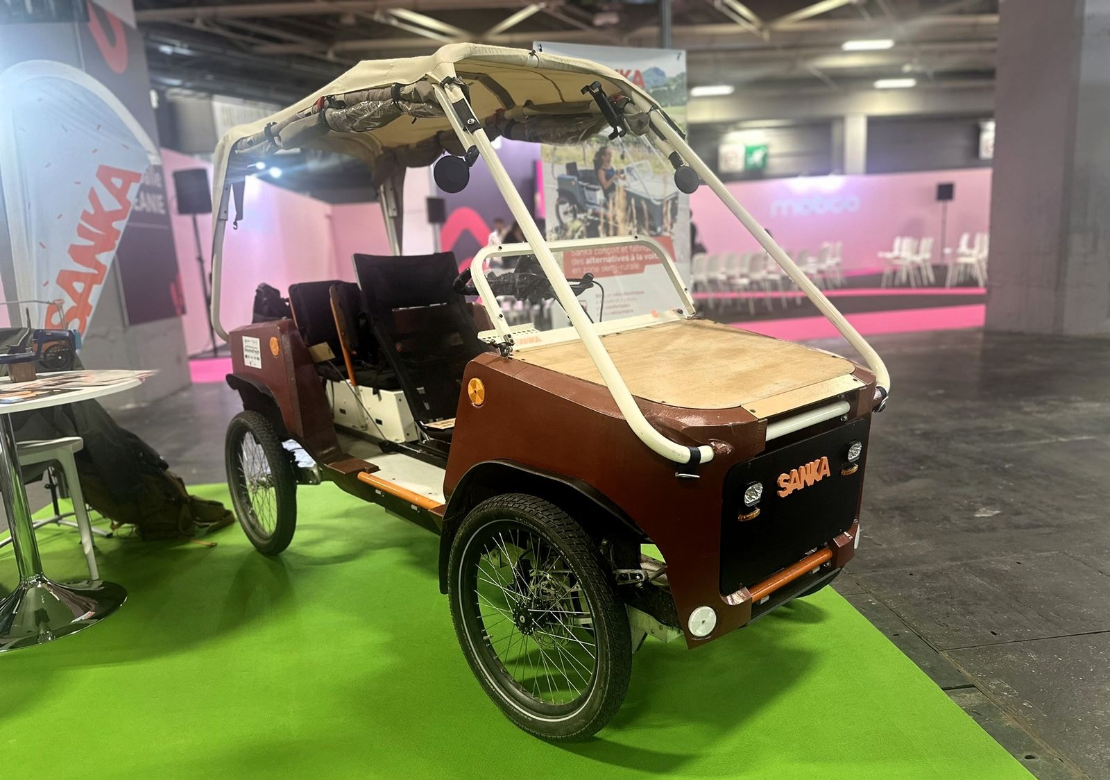 Bob, le vélo électrique à quatre roues de Sanka Cycle qui veut remplacer votre deuxième voiture