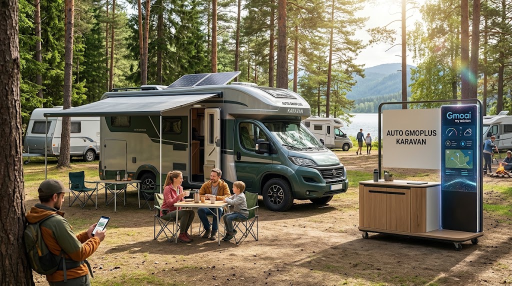 Auto Gmoplus Karavan: Gmoai My Asistan Otonom Sistem ile Özgür Sürüş ve Kamp Mobilite Dönemi