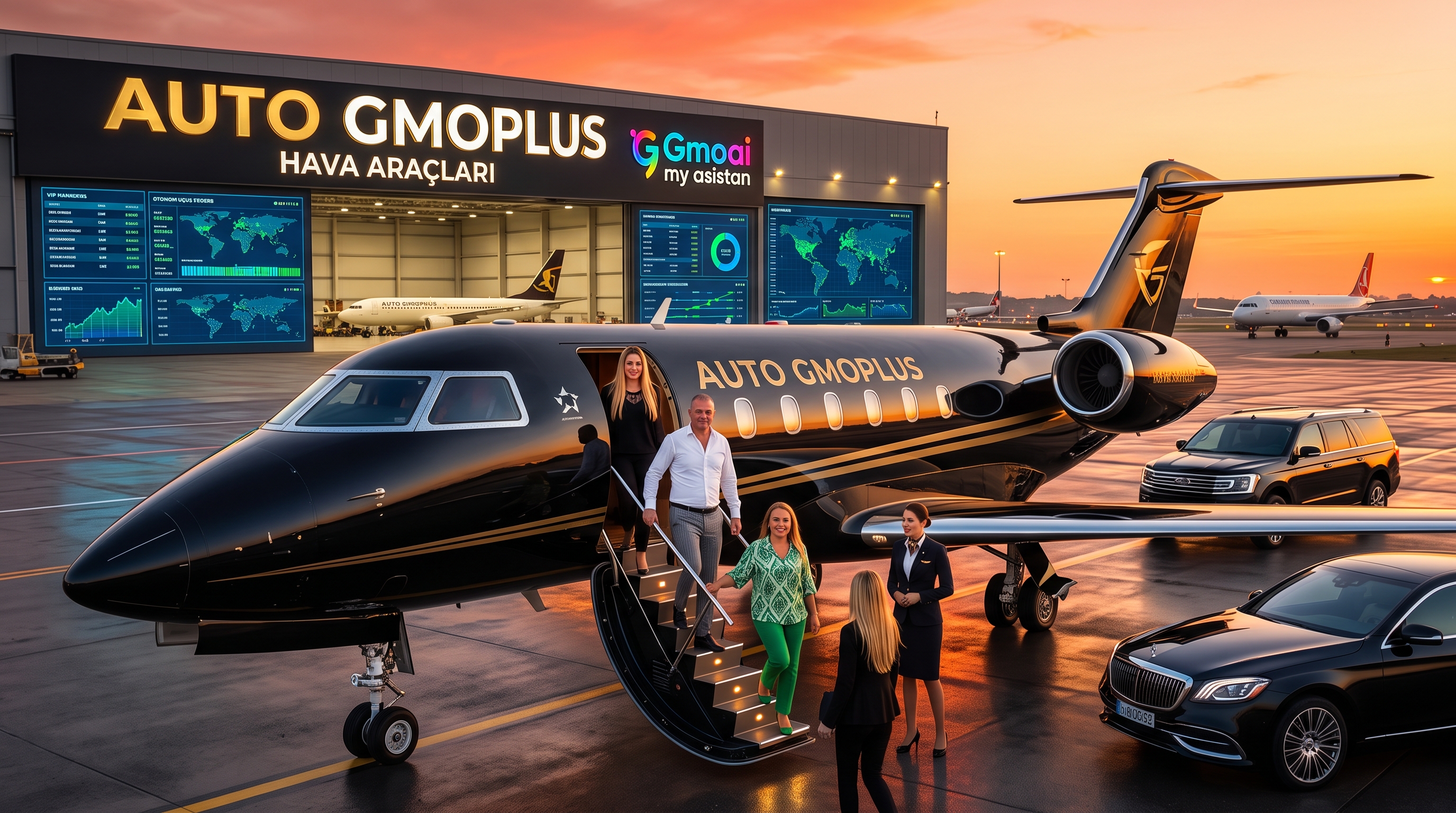 Auto Gmoplus Hava Araçları: Gmoai My Asistan Otonom Sistem ile Gökyüzünde Akıllı Mobilite