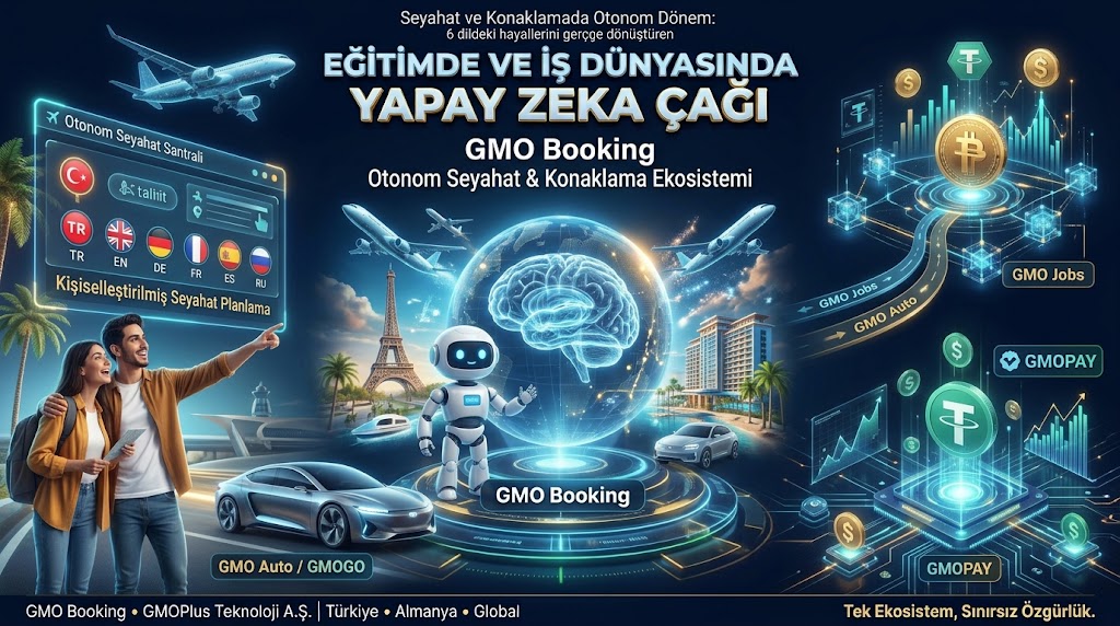 Seyahat ve Konaklamada Otonom Dönem: GMO Booking SaaS Ekosistemi