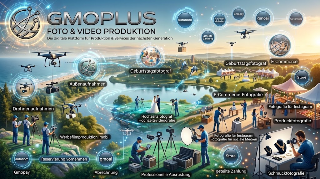 Digitale Transformation der nächsten Generation in der Foto- und Videoproduktion mit GMOPlus